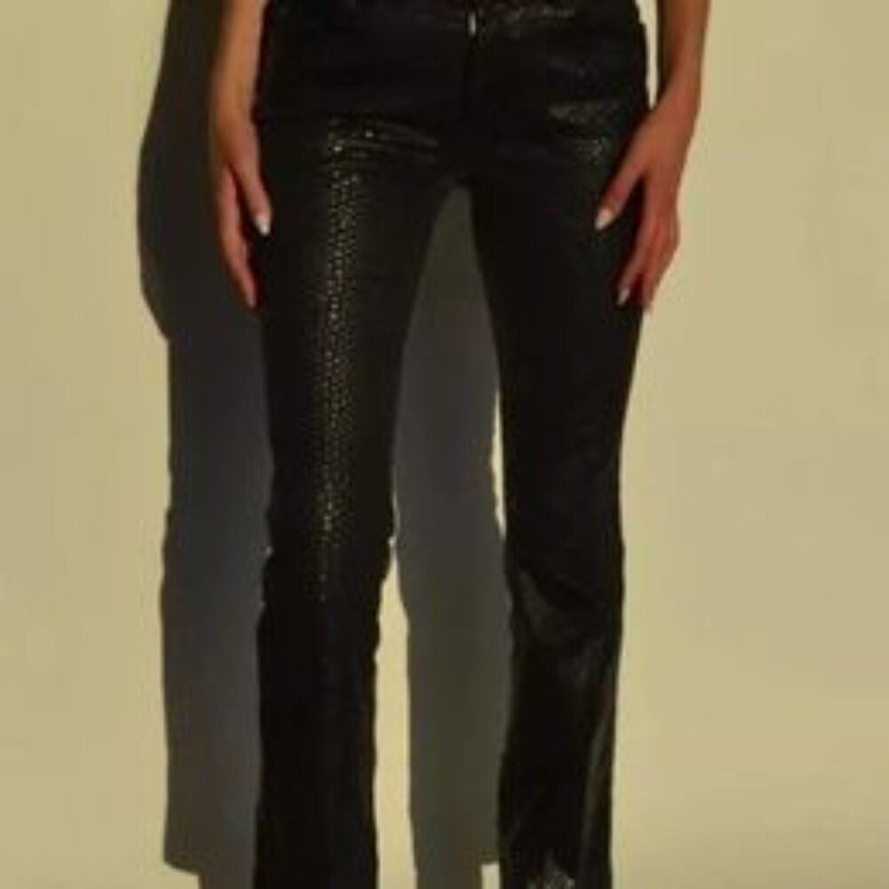Vintage 90's Guess snake skin jeans